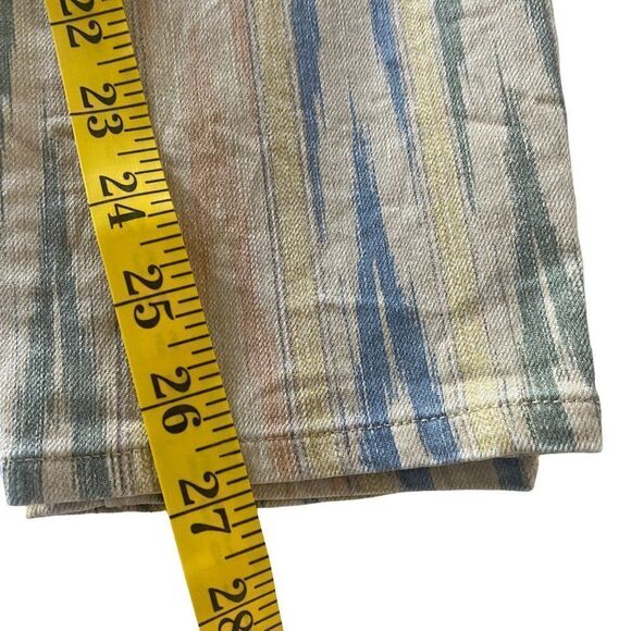 Ann Taylor Loft Multi Color Design Modern Skinny Ankle Jeans Sz 28/6 - Picture 7 of 10